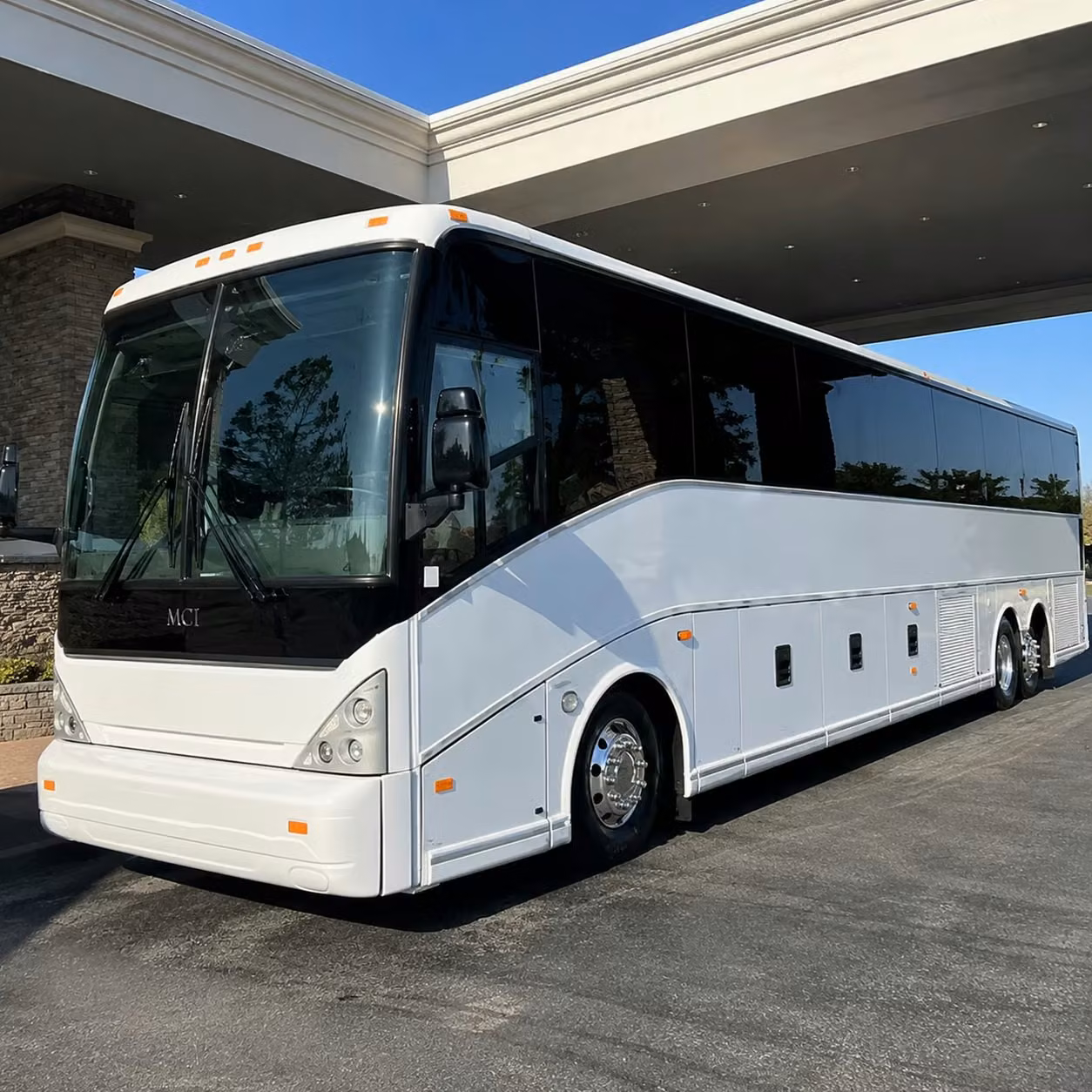 56 passenger charter bus