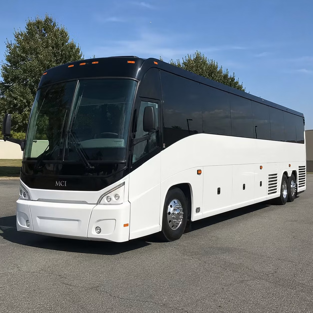 high point charter bus interior