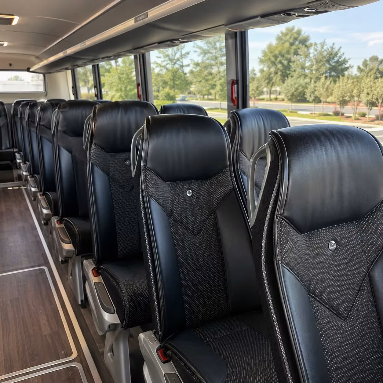 high point charter bus rental