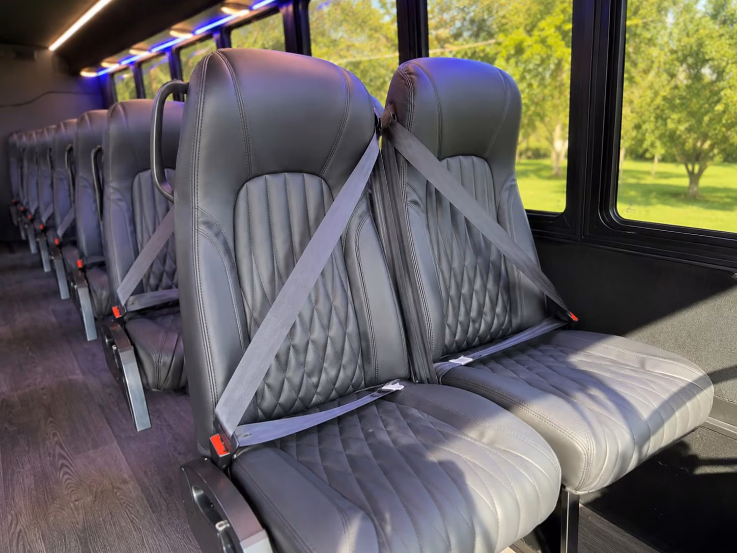 minibus rentals for smaller concert groups around the triad